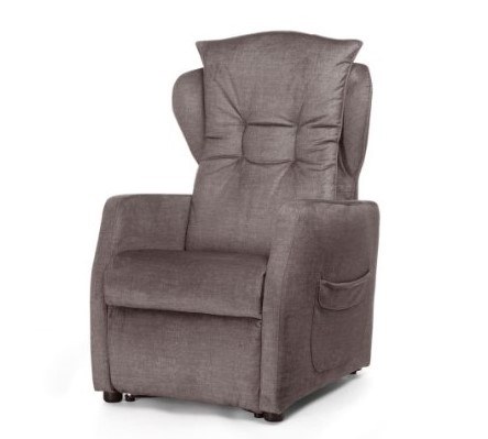 Moretti Poltrona Elevabile Dafne con roller 4 ruote 50mm.