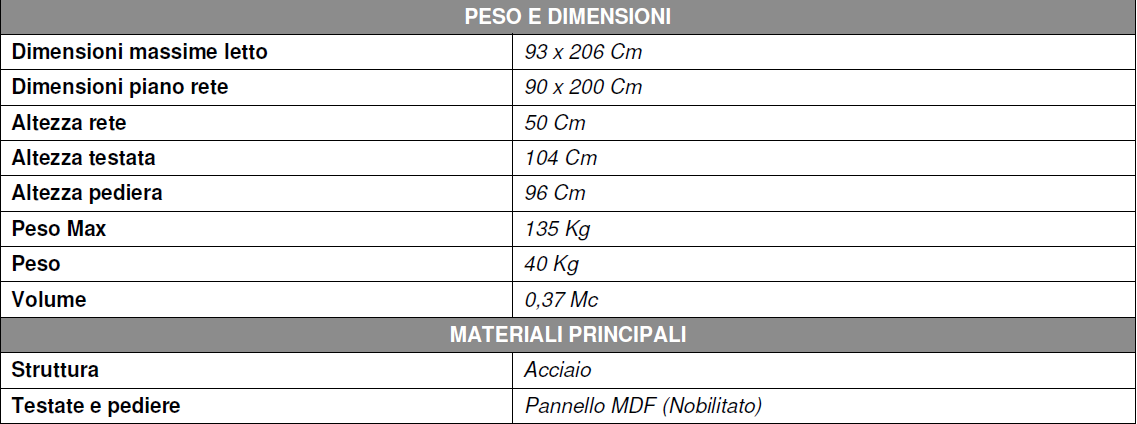 letto-tulipano-dimensioni